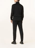 MONCLER Jacke mit Galonstreifen und Nieten, Farbe: SCHWARZ (Bild 1)