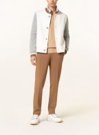 HERNO Jacke im Materialmix, Farbe: HELLGRAU/ WEISS/ BRAUN (Bild 1)