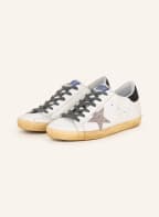 GOLDEN GOOSE Sneaker SUPER-STAR, Farbe: WEISS/ SCHWARZ/ ROSÉ (Bild 1)