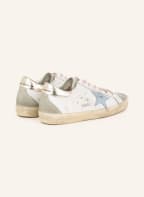 GOLDEN GOOSE Sneaker SUPER-STAR, Farbe: 81774 WHITE/ICE/POWDER BLUE/PLATINUM (Bild 1)