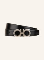 Salvatore Ferragamo Ledergürtel, Farbe: SCHWARZ (Bild 1)