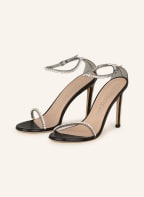 STUART WEITZMAN Sandals with decorative gems, Color: BLACK (Image 1)
