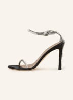 STUART WEITZMAN Sandals with decorative gems, Color: BLACK (Image 1)