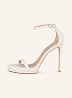 STUART WEITZMAN Sandals with beading, Color: BLACK (Image 1)