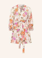 ZIMMERMANN Beach dress PATTIE in wrap design, Color: CREAM/ DARK GREEN/ RED (Image 1)