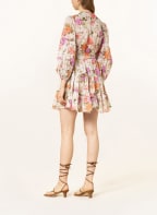 ZIMMERMANN Beach dress PATTIE in wrap design, Color: CREAM/ DARK GREEN/ RED (Image 1)