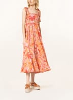 ZIMMERMANN Kleid VIOLET mit Rüschen, Farbe: ORANGE/ ROT/ ROSA (Bild 1)