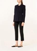 WEEKEND MaxMara Piqué-Blazer NORCIA, Farbe: DUNKELBLAU (Bild 1)