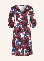 WEEKEND MaxMara Jerseykleid CAMPALE mit 3/4-Arm, Farbe: FUCHSIA/ BLAU/ WEISS (Bild 1)