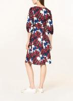 WEEKEND MaxMara Jerseykleid CAMPALE mit 3/4-Arm, Farbe: FUCHSIA/ BLAU/ WEISS (Bild 1)