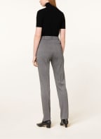 MaxMara STUDIO Jerseyhose LEDA, Farbe: WEISS/ SCHWARZ (Bild 1)