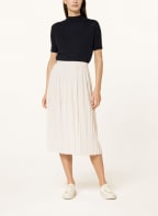 MaxMara LEISURE Plisseerock NODO, Farbe: ECRU (Bild 1)