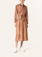 Max Mara Shirt dress PASTE in silk, Color: CAMEL (Image 1)