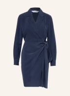 Max Mara Wickelkleid JAMES aus Seide, Farbe: BLAU (Bild 1)