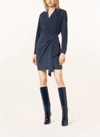 Max Mara Wickelkleid JAMES aus Seide, Farbe: BLAU (Bild 1)