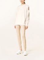 GIVENCHY Cold-Shoulder-Pullover , Farbe: WEISS/ BEIGE (Bild 1)