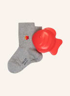FALKE Set SUMMER & SAND ASSORTMENT: Socken und Sandförmchen , Farbe: GRAU/ ROT/ ORANGE (Bild 1)