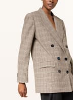 ISABEL MARANT Oversized blazer NEVIM, Color: CAMEL/ BROWN/ DARK BLUE (Image 1)