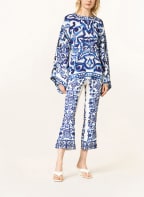 DOLCE & GABBANA 7/8-Seidenhose, Farbe: HA3TN TRIS MAIOLICHE F.BCO (Bild 1)