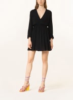 PATRIZIA PEPE Dress in wrap look, Color: BLACK (Image 1)