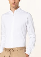 Q1 Manufaktur Jerseyhemd Slim Fit , Farbe: WEISS (Bild 1)