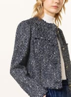 ETRO Bouclé-Jacke, Farbe: DUNKELGRAU/ DUNKELBLAU/ WEISS (Bild 1)