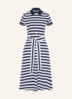 POLO RALPH LAUREN Piqué-Polokleid, Farbe: BLAU/ WEISS (Bild 1)