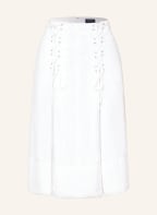 POLO RALPH LAUREN Leinenrock, Farbe: WEISS (Bild 1)