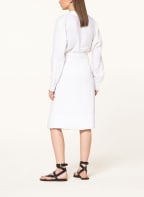POLO RALPH LAUREN Leinenrock, Farbe: WEISS (Bild 1)