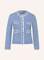 BOSS Strickjacke FLARVIE, Farbe: BLAU/ WEISS (Bild 1)