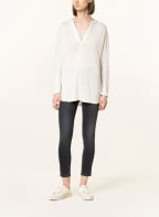 BOSS Strickshirt ELANGA aus Leinen, Farbe: ECRU (Bild 1)