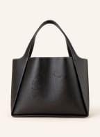 STELLA McCARTNEY Hobo-Bag LOGO GRAINY mit Pouch, Farbe: SCHWARZ (Bild 1)