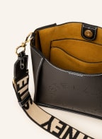 STELLA McCARTNEY Shoulder bag LOGO GRAINY, Color: BLACK (Image 1)