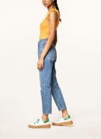 Levi's® Straight jeans 501 ORIGINAL CROPPED, Color: 36 Med Indigo - Worn In (Image 1)