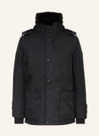 WELLENSTEYN Fieldjacket FEUERLAND mit abnehmbarem Kunstpelz, Farbe: DUNKELGRAU (Bild 1)