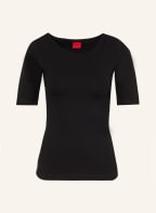 HUGO Pullover DARVELA mit Galonstreifen, Farbe: SCHWARZ (Bild 1)
