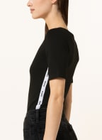 HUGO Pullover DARVELA mit Galonstreifen, Farbe: SCHWARZ (Bild 1)