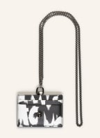 Alexander McQUEEN Crossbody card case, Color: BLACK/ WHITE (Image 1)