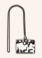 Alexander McQUEEN Crossbody card case, Color: BLACK/ WHITE (Image 1)