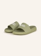 Alexander McQUEEN Slides, Color: OLIVE (Image 1)