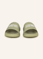 Alexander McQUEEN Slides, Color: OLIVE (Image 1)