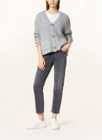 FrogBox Oversized-Strickjacke, Farbe: HELLGRAU (Bild 1)