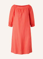 s.Oliver BLACK LABEL Kleid mit Leinen und 3/4-Arm , Farbe: HELLROT (Bild 1)