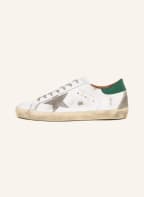 GOLDEN GOOSE Sneaker SUPER-STAR, Farbe: WEISS/ GRÜN (Bild 1)