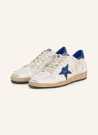 GOLDEN GOOSE Sneaker BALL STAR, Farbe: WEISS/ BLAU (Bild 1)