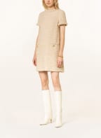 VALENTINO Tweed dress, Color: ECRU/ BEIGE/ GOLD (Image 1)