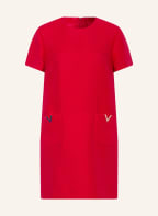 VALENTINO Sheath dress with silk, Color: RED (Image 1)