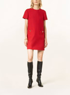 VALENTINO Sheath dress with silk, Color: RED (Image 1)