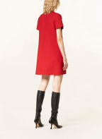 VALENTINO Sheath dress with silk, Color: RED (Image 1)