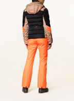 FIRE+ICE Daunen-Skijacke FARINA 3, Farbe: SCHWARZ/ BEIGE/ NEONORANGE (Bild 1)